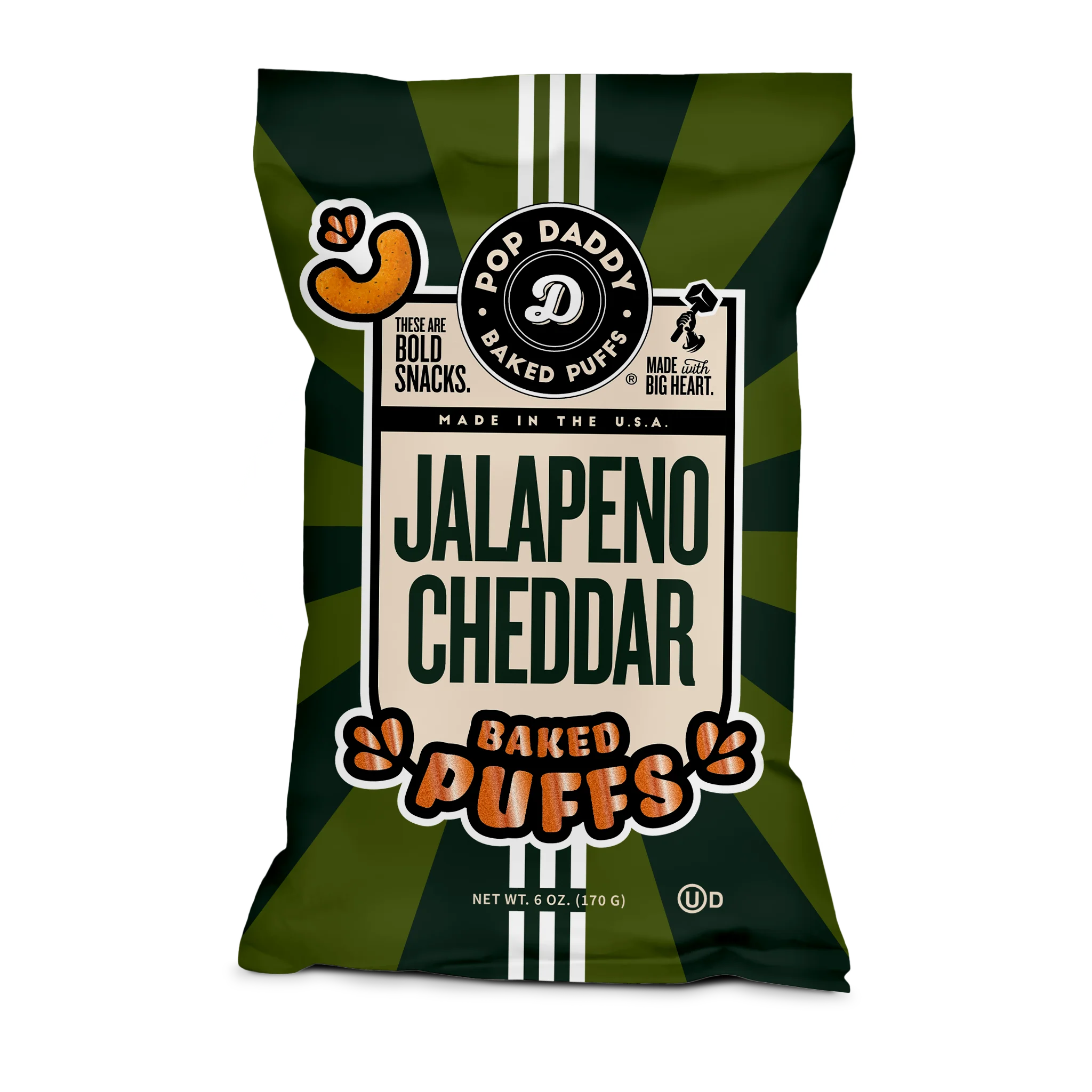 Jalapeno Cheddar Baked Puffs