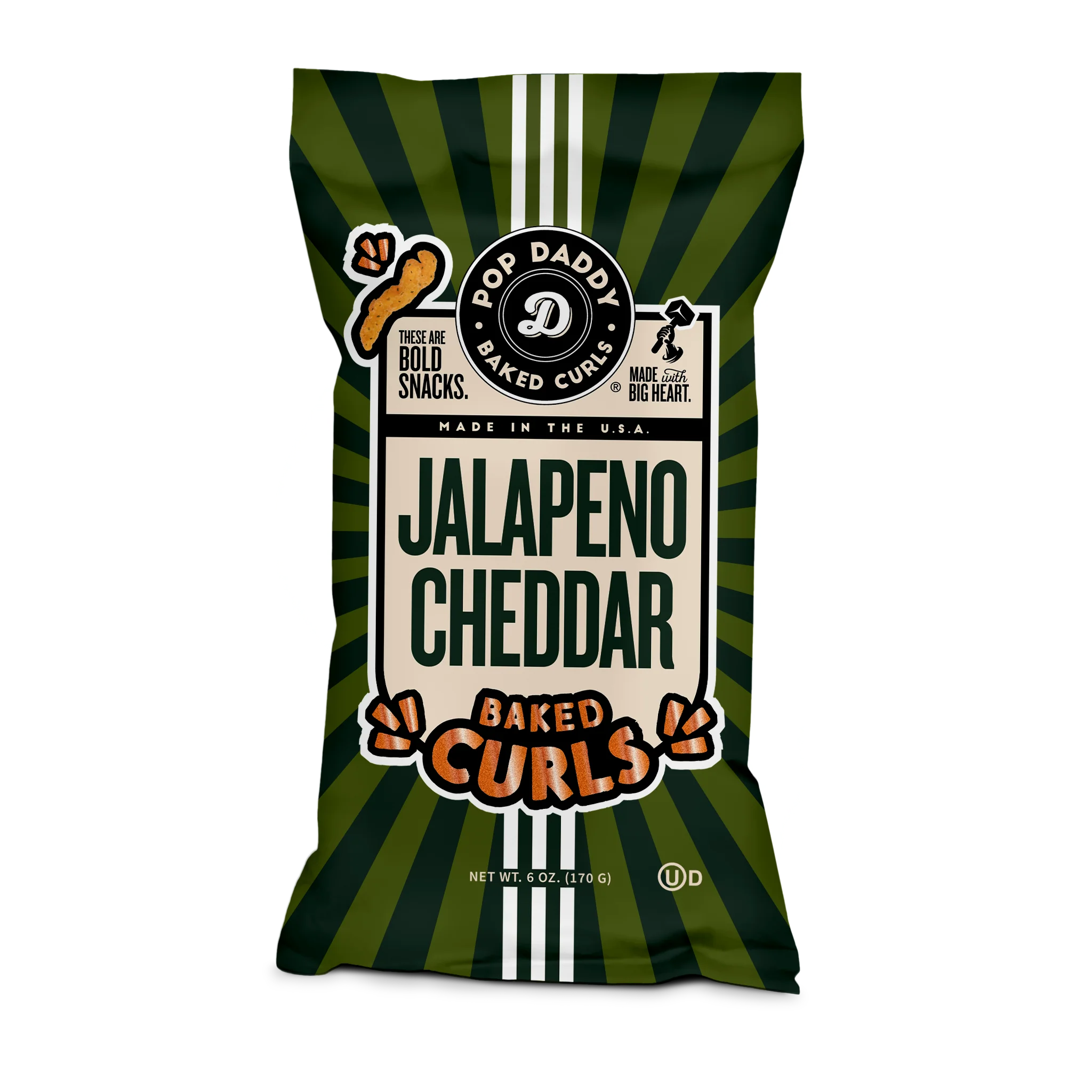 Jalapeno Cheddar Baked Curls