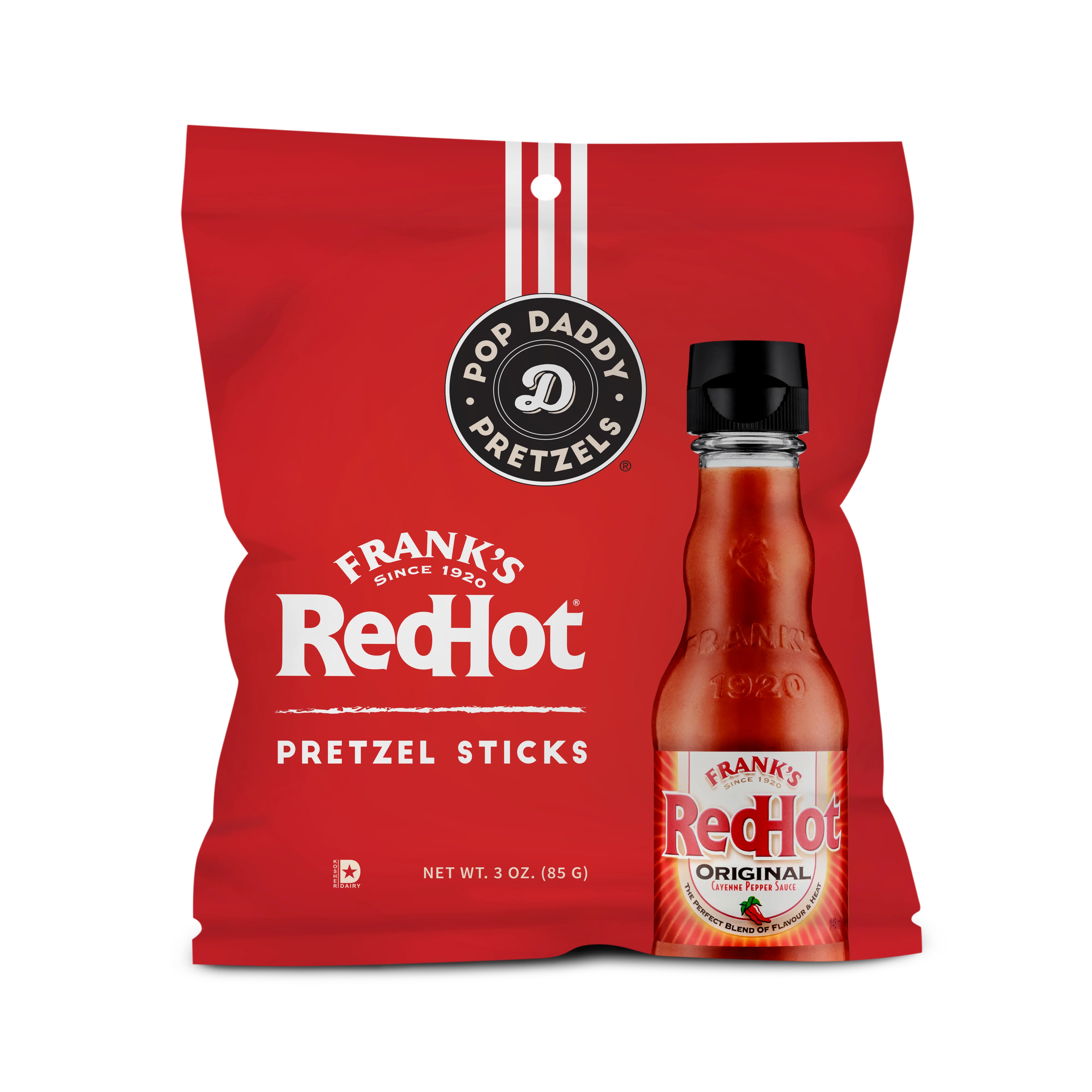 Frank's RedHot Seasoned Pretzels 3 oz