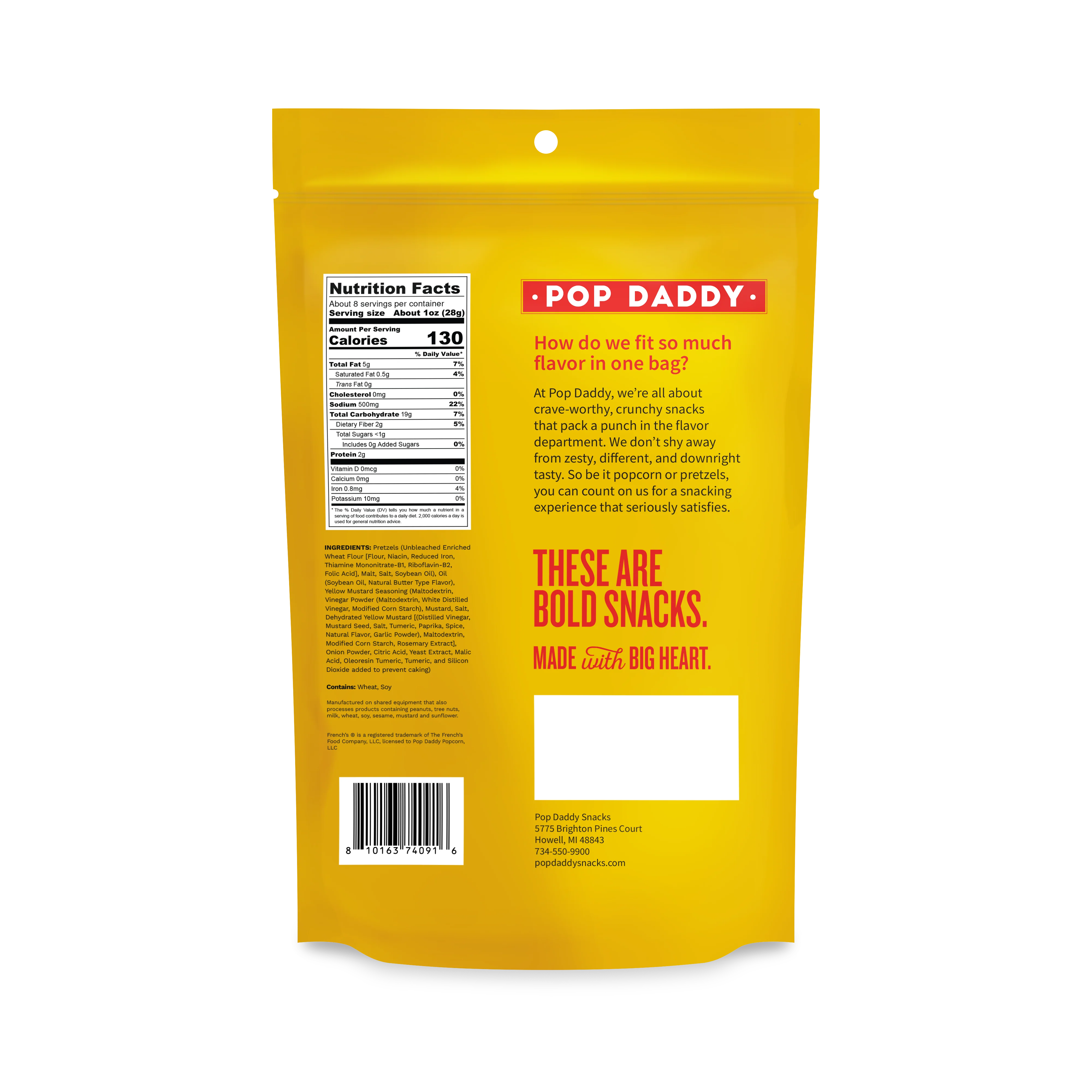 French's Mustard Seasoned Pretzels - Image 2