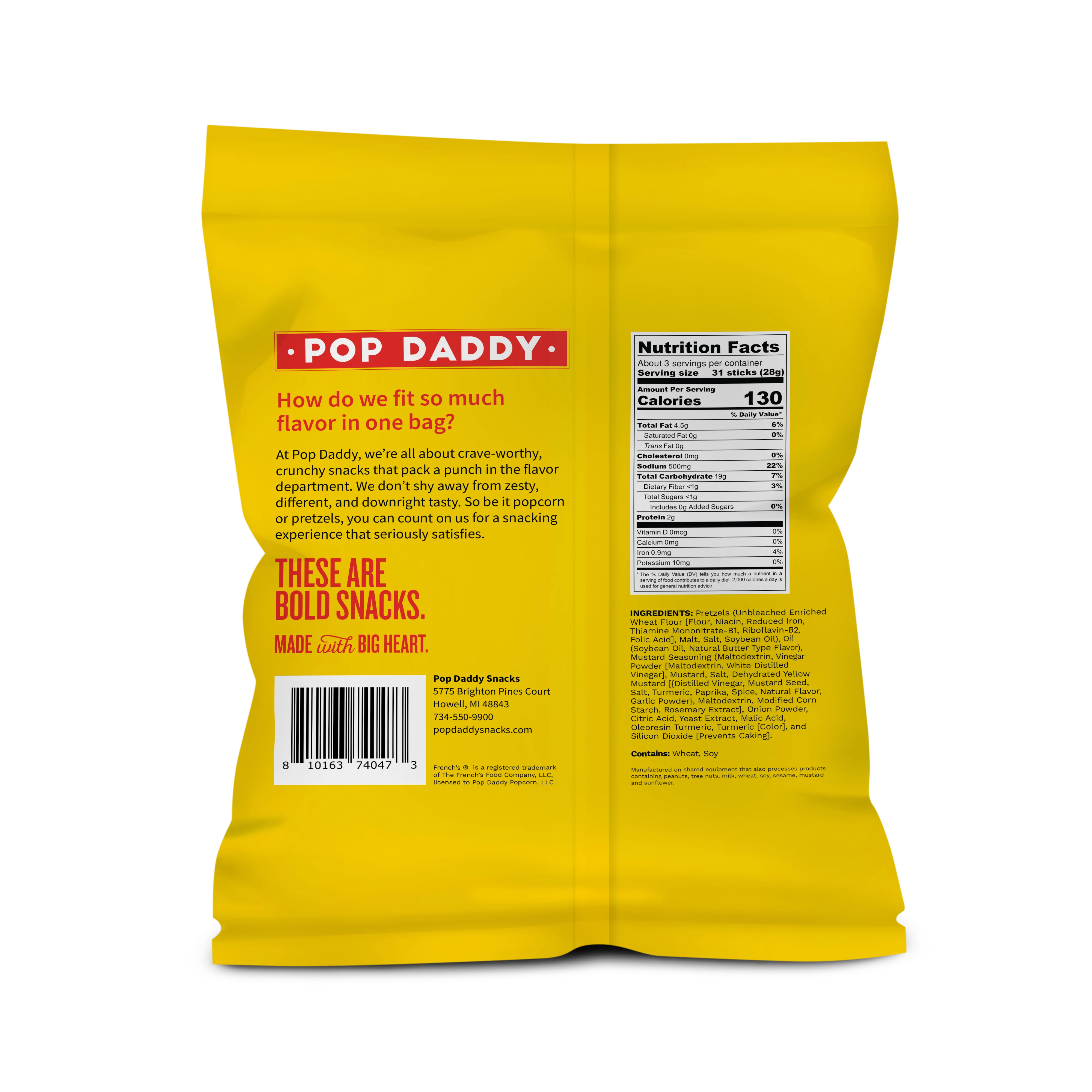 French's Mustard Seasoned Pretzels - Image 5