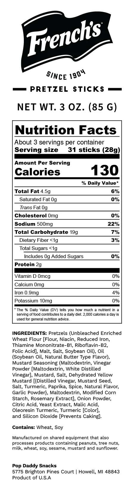 French's Mustard Seasoned Pretzels - Image 6