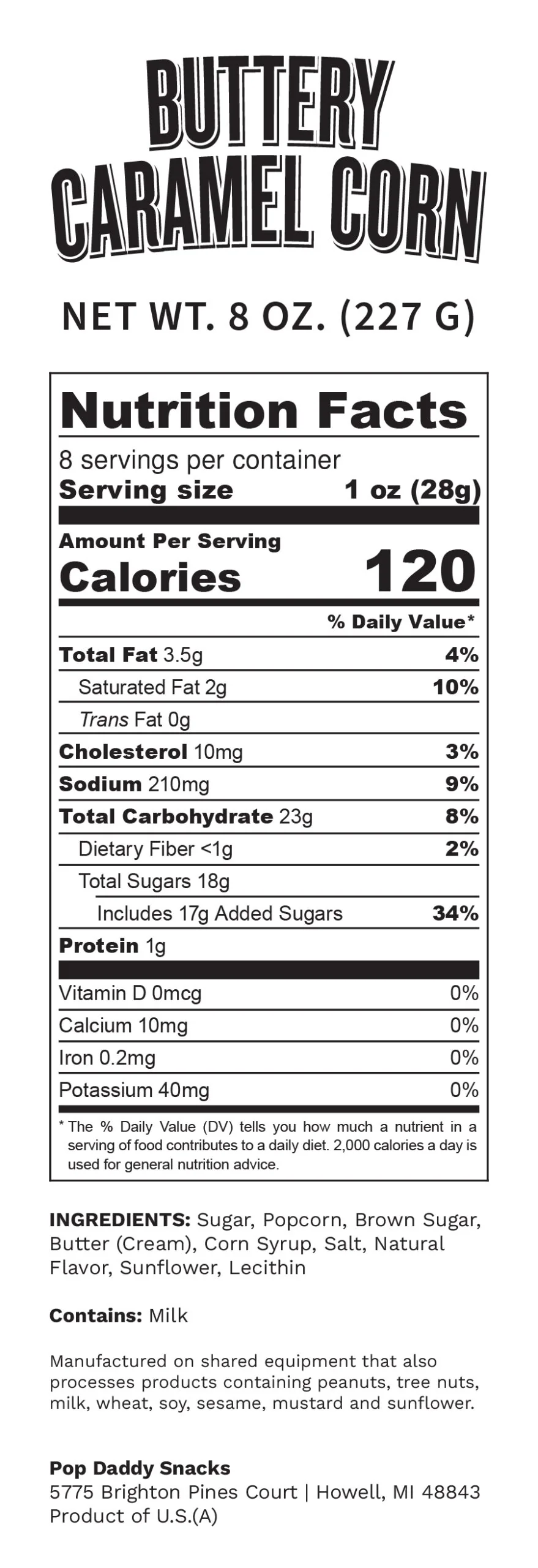 Premium Buttery Caramel Corn Family Reserve - Image 3