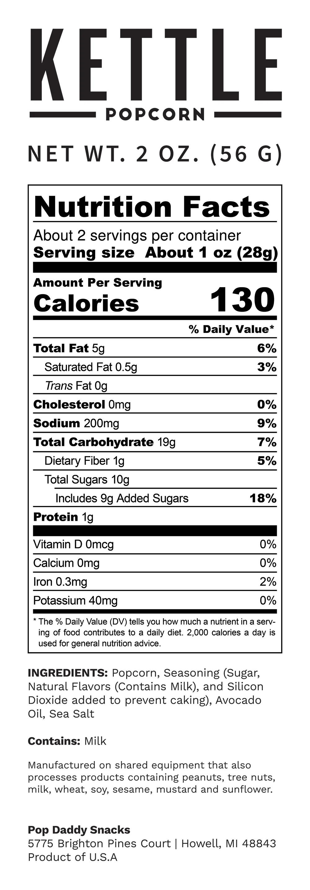 Premium Kettle Corn Flavored Popcorn - Image 6
