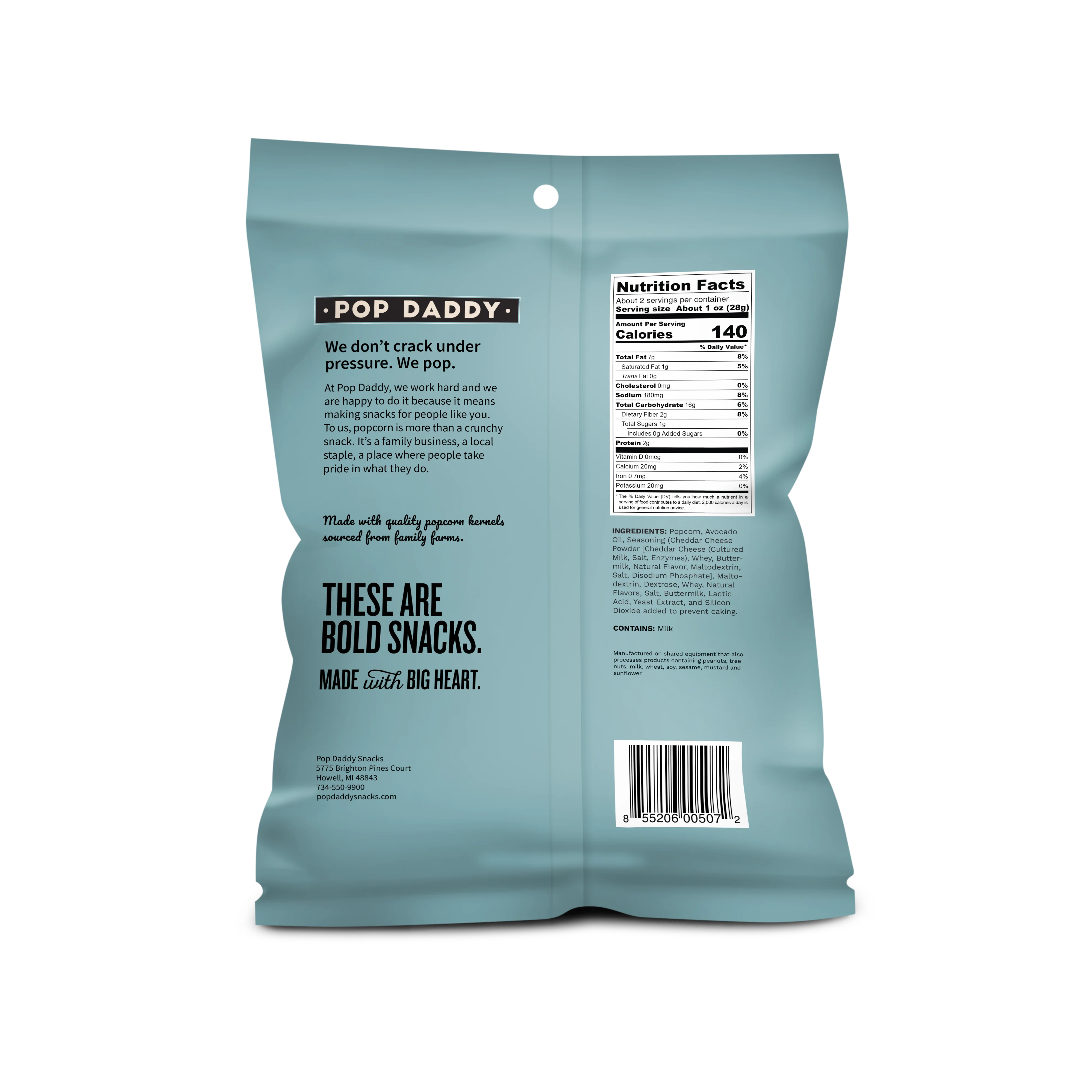 Real White Cheddar Flavored Popcorn - Image 4